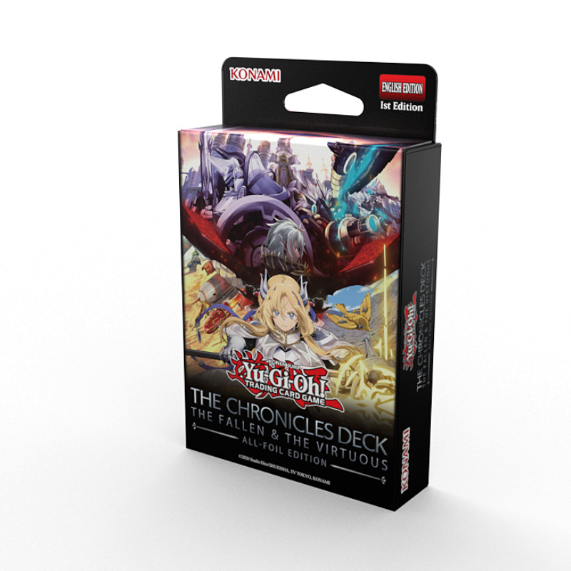 Yu-Gi-Oh! I Deck delle Cronache - Il Caduto & la Virtuosa - Edizione Tutta Foil - 1^ Edizione ENG